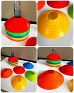 Фишка конус тренировочная (для футбола), размер 5х20см, цвета в ассортименте (цена за 1 шт. )