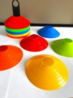 Фишка конус тренировочная (для футбола), размер 5х20см, цвета в ассортименте (цена за 1 шт. )