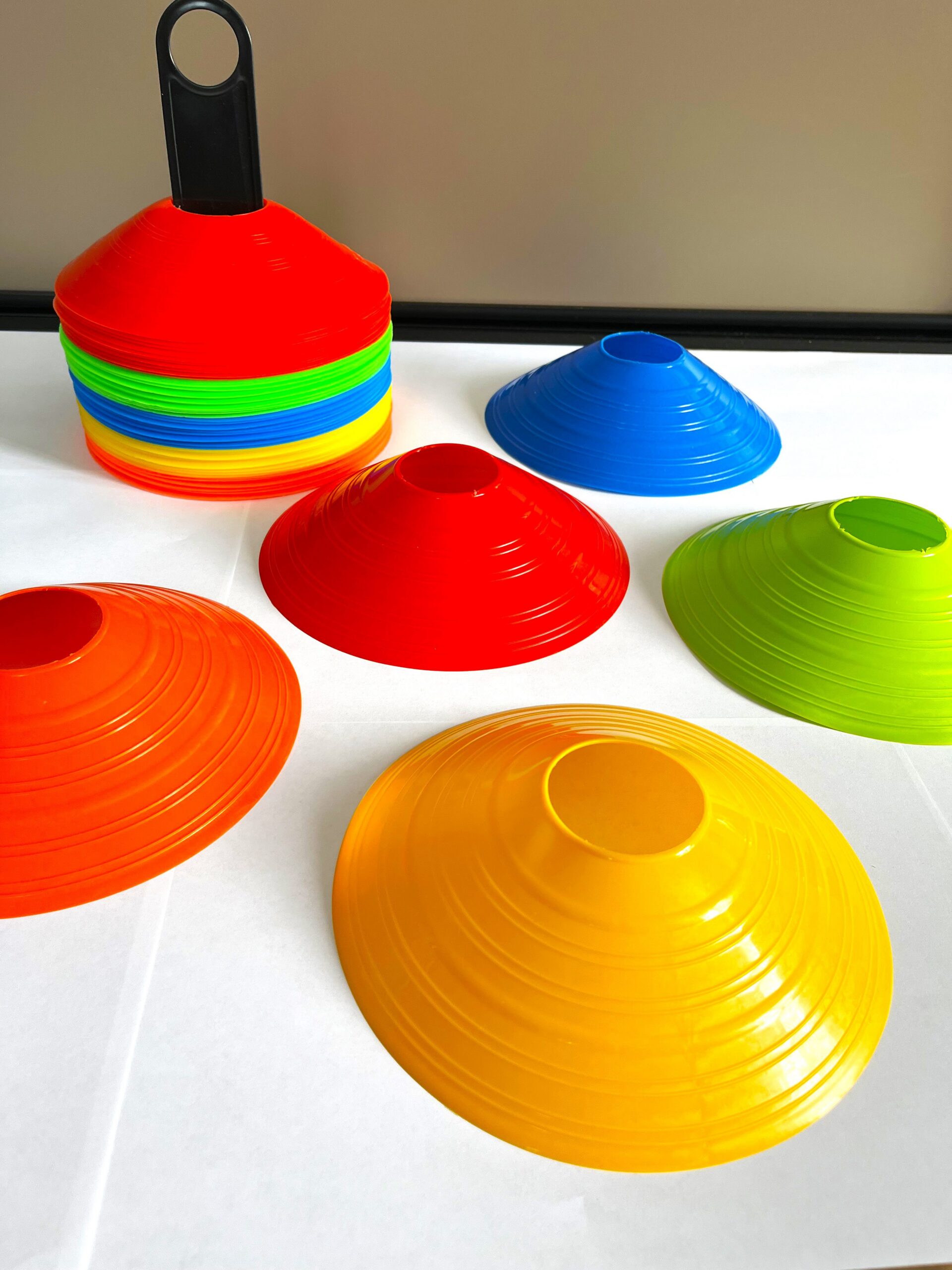 Фишка конус тренировочная (для футбола), размер 5х20см, цвета в ассортименте (цена за 1 шт. )