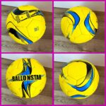 М'яч футбольний BALLONSTAR UKRAINE, розмір №5, PU колір - біло-жовто-блакитний