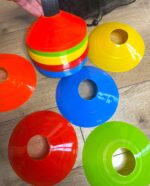 Фишка конус тренировочная, диаметр 20см, цвета в ассортименте (цена за 1 шт. )