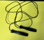 Скакалка скоростная Кроссфит с подшипником и стальным тросом CIMA, длина - 3метра, цвет - чёрный