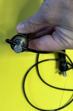 Скакалка скоростная Кроссфит с подшипником и стальным тросом CIMA, длина - 3метра, цвет - чёрный