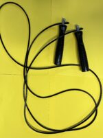 Скакалка скоростная Кроссфит с подшипником и стальным тросом CIMA, длина - 3метра, цвет - чёрный