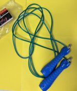 Скакалка скоростная Кроссфит с подшипником и стальным тросом CIMA, длина - 3метра, цвет - чёрный