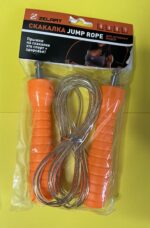 Скакалка скоростная Кроссфит с подшипником и стальным тросом CIMA, длина - 3метра, цвет - чёрный