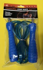 Скакалка скоростная Кроссфит с подшипником и стальным тросом CIMA, длина - 3метра, цвет - чёрный