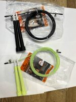 Скакалка скоростная Кроссфит со стальным тросом, длина 2,75м, цвета в ассортименте