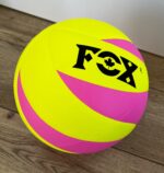 Мяч волейбольный FOX, размер №5, материал PU, цвет - желто-синий
