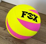 Мяч волейбольный FOX, размер №5, материал PU, цвет - желто-синий