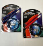 Скакалка SP-Sport L=2,6м, тонкие ручки, цвет - черный