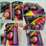 Скакалка SP-Sport L=2,6м, тонкие ручки, цвет - черный