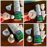 Волан для бадминтона (цена за 1 шт. ) нейлоновый  FOX , цвет белый