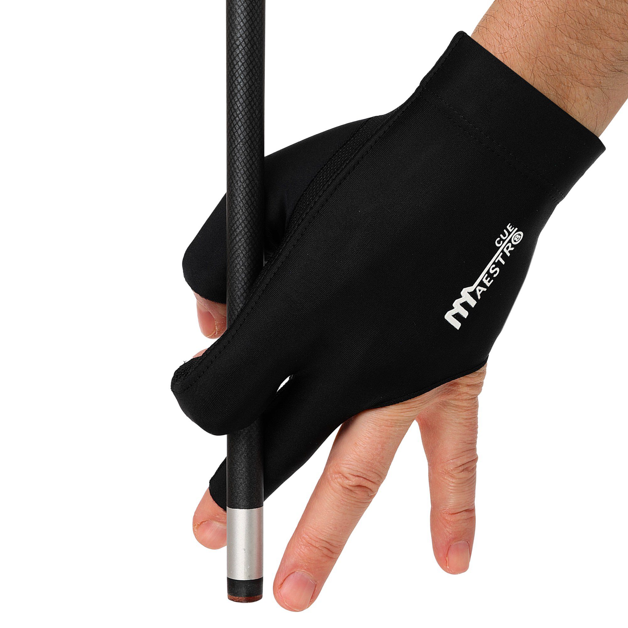 Перчатка бильярдная MAESTRO (1 шт) цвет- чёрный