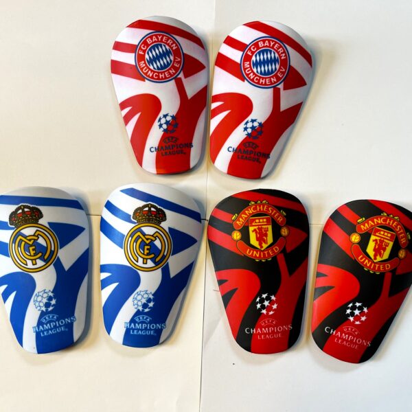 Щитки футбольные мини MINI клубные, цвета в ассортименте