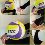 Спортивные нарукавники волейбольные компрессионные ,с вырезом для большого пальца (к-т из 2шт). цвет - черный