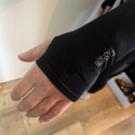 Спортивные нарукавники волейбольные компрессионные ,с вырезом для большого пальца (к-т из 2шт). цвет - черный