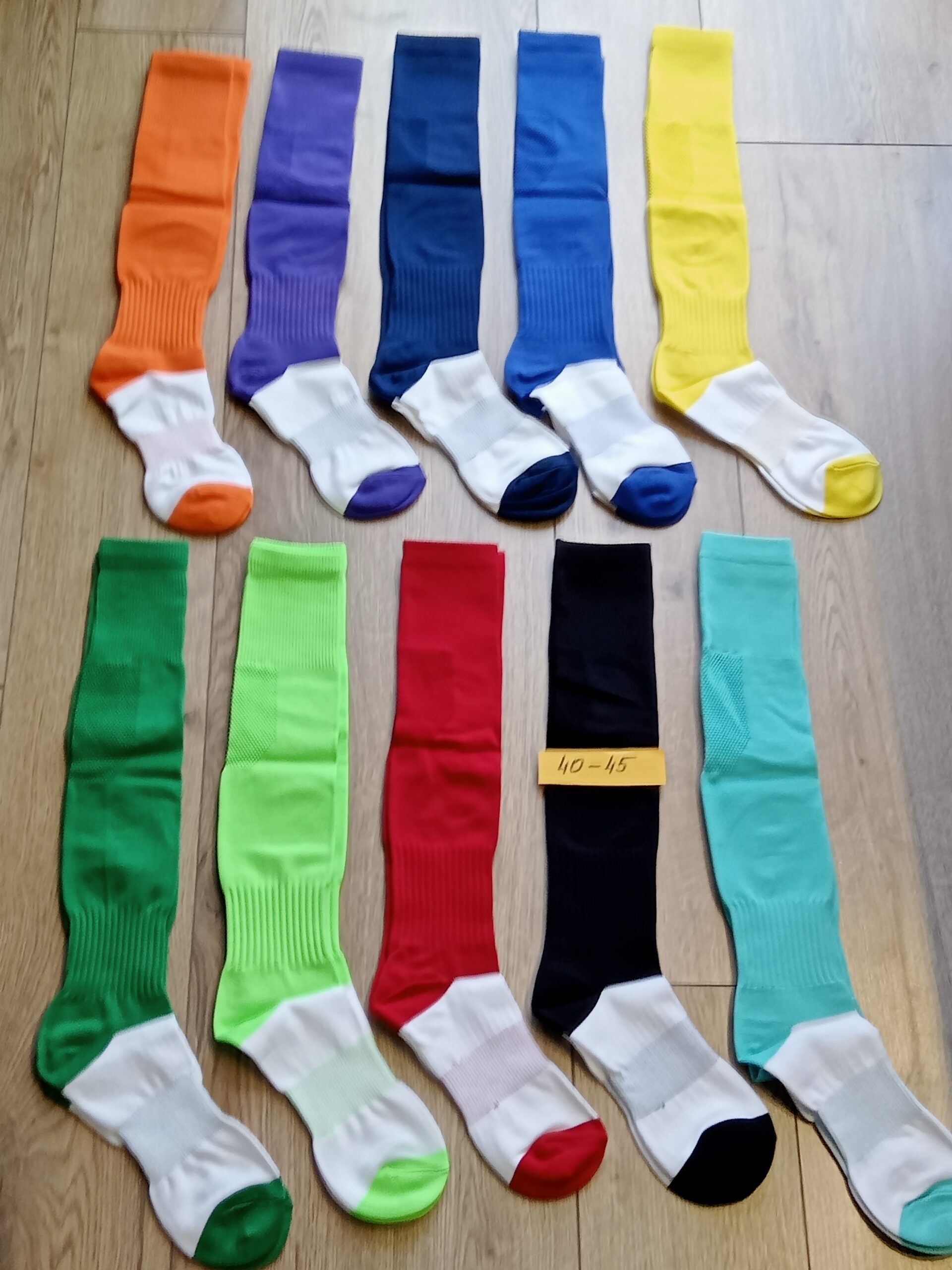 Гетры футбольные размер 40-45, цвета в ассортименте