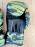 Перчатки боксерские Zelart камуфляж хаки 10-12 унций