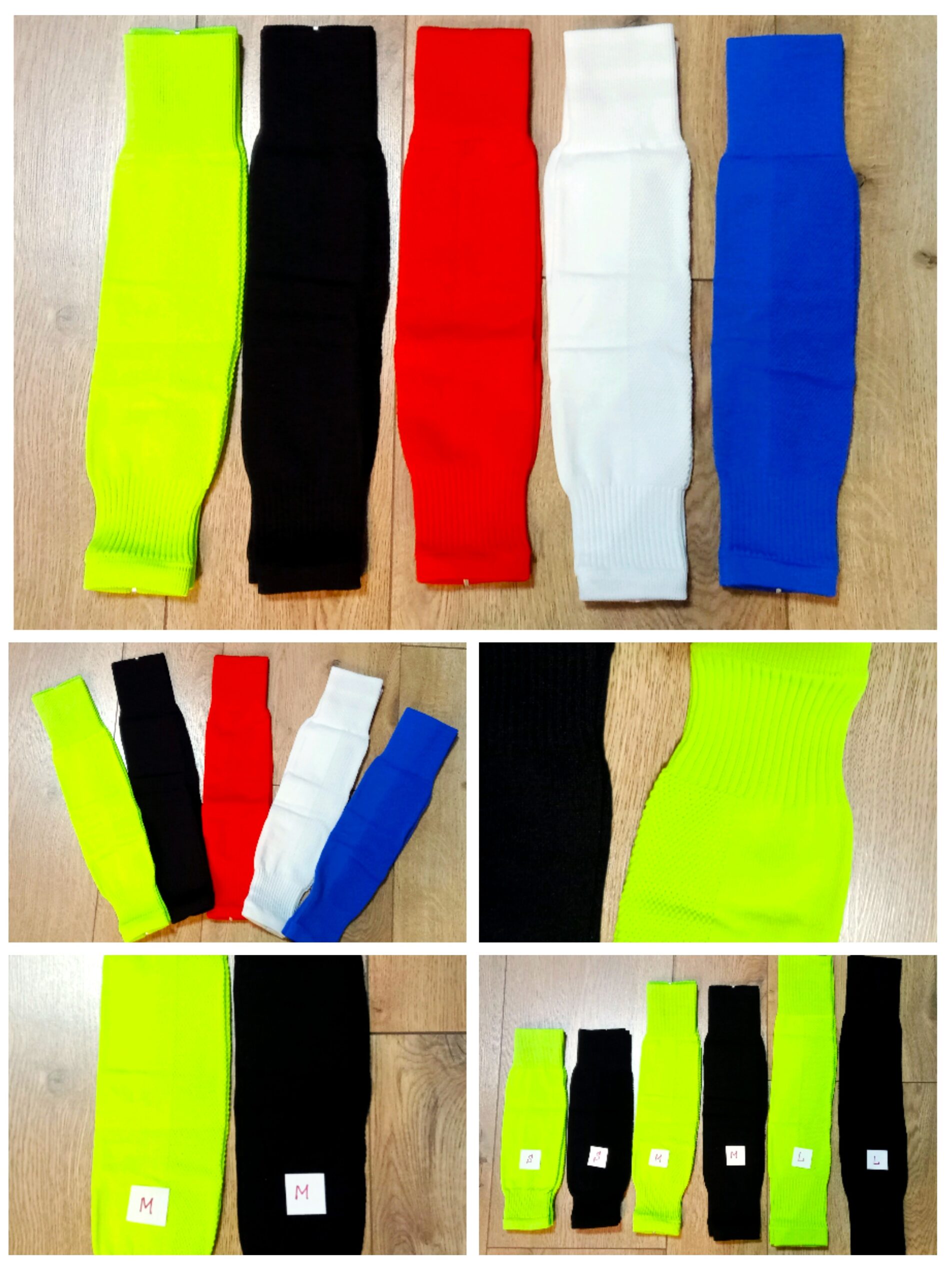 Гетри футбольні (без шкарпетки) обрізки, розмір S (дитячі), кольори в асортименті