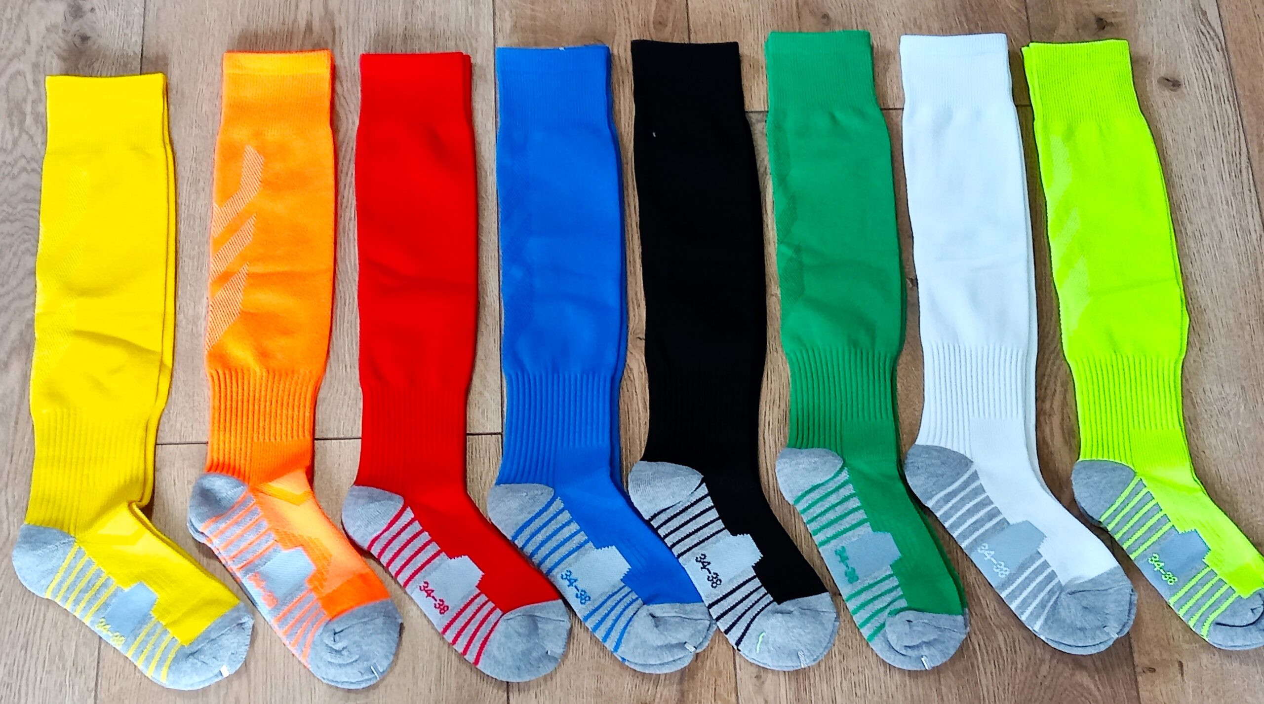 Гетры юниорские SPOINT, размер 34-38, цвета в ассортименте